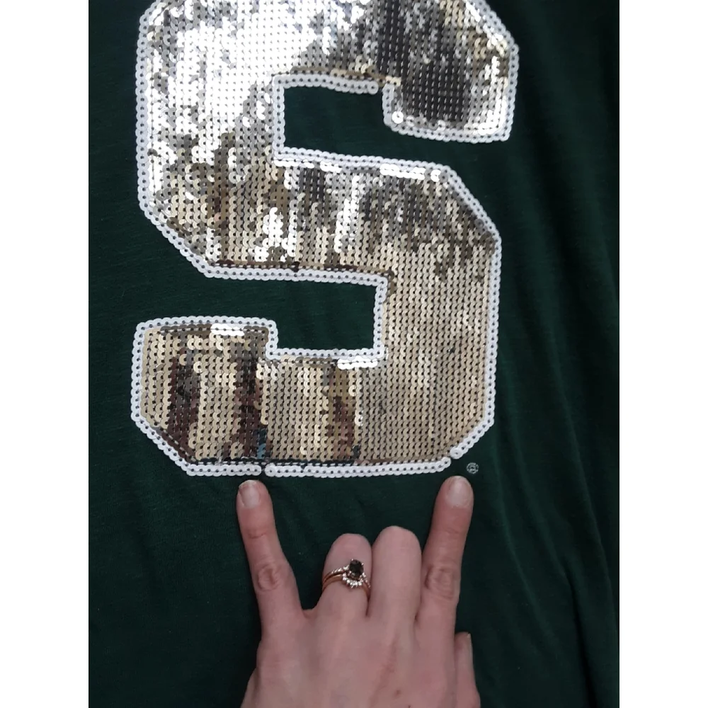 Victoria's Secret Pink Michigan State Tee - Picture 4 of 4